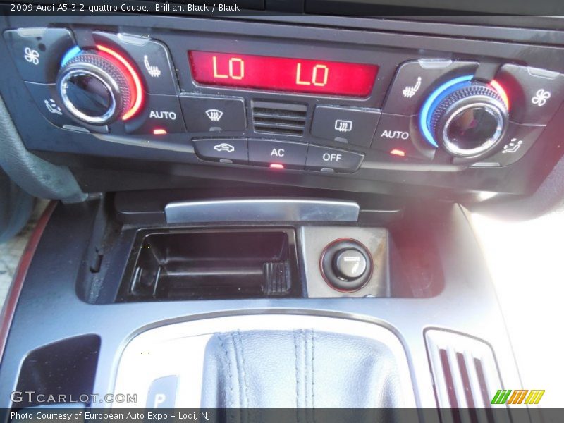 Brilliant Black / Black 2009 Audi A5 3.2 quattro Coupe