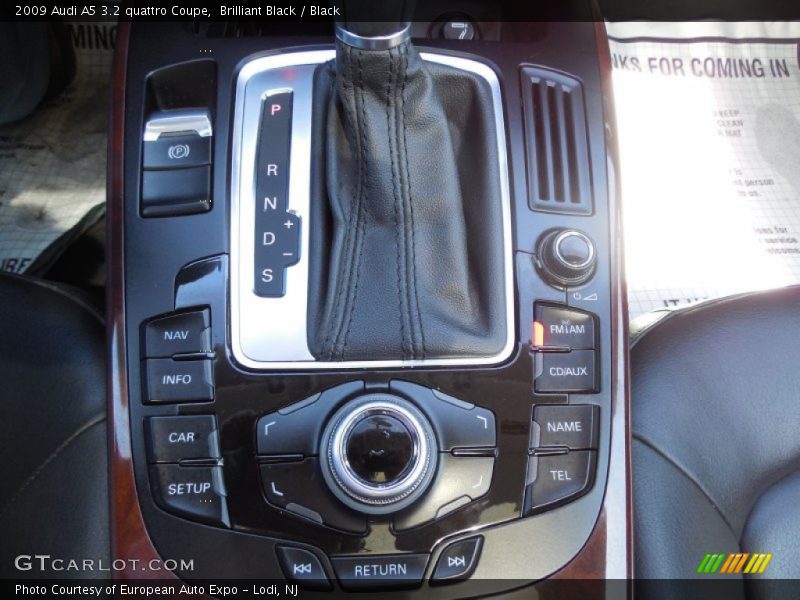 Brilliant Black / Black 2009 Audi A5 3.2 quattro Coupe