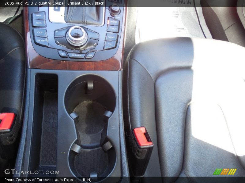 Brilliant Black / Black 2009 Audi A5 3.2 quattro Coupe