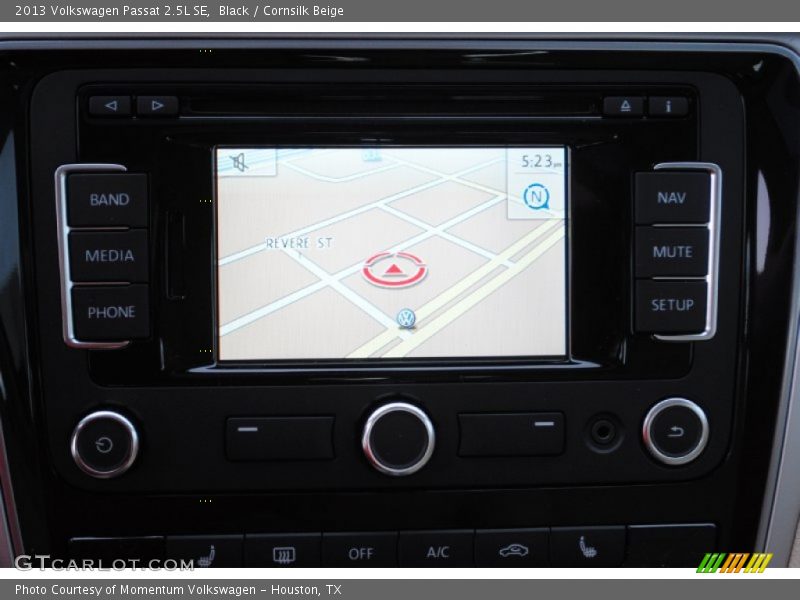 Black / Cornsilk Beige 2013 Volkswagen Passat 2.5L SE