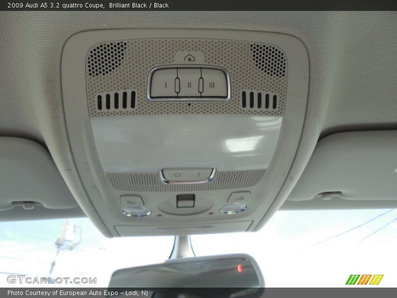 Brilliant Black / Black 2009 Audi A5 3.2 quattro Coupe