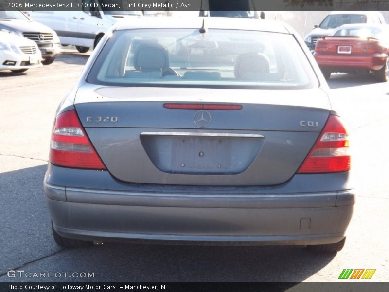 Flint Grey Metallic / Ash 2006 Mercedes-Benz E 320 CDI Sedan