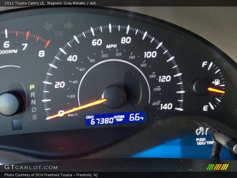 Magnetic Gray Metallic / Ash 2011 Toyota Camry LE
