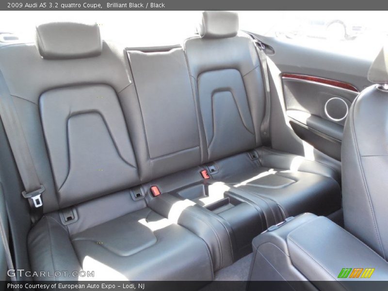 Brilliant Black / Black 2009 Audi A5 3.2 quattro Coupe