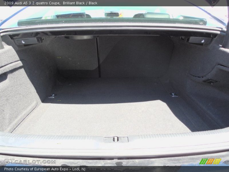 Brilliant Black / Black 2009 Audi A5 3.2 quattro Coupe