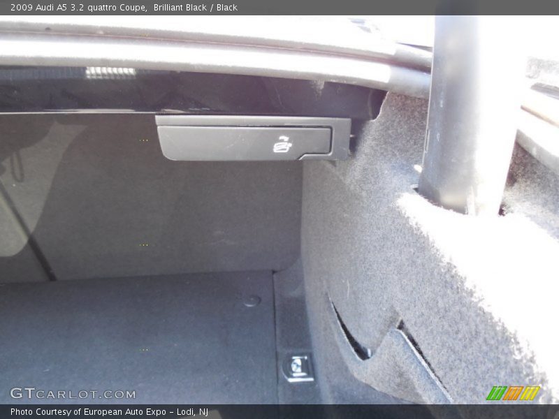 Brilliant Black / Black 2009 Audi A5 3.2 quattro Coupe