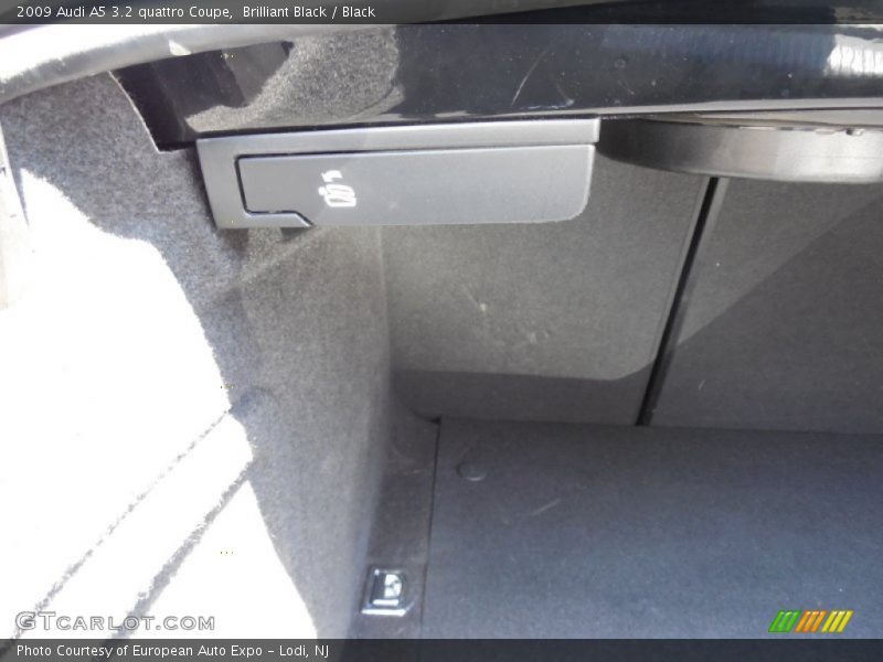Brilliant Black / Black 2009 Audi A5 3.2 quattro Coupe