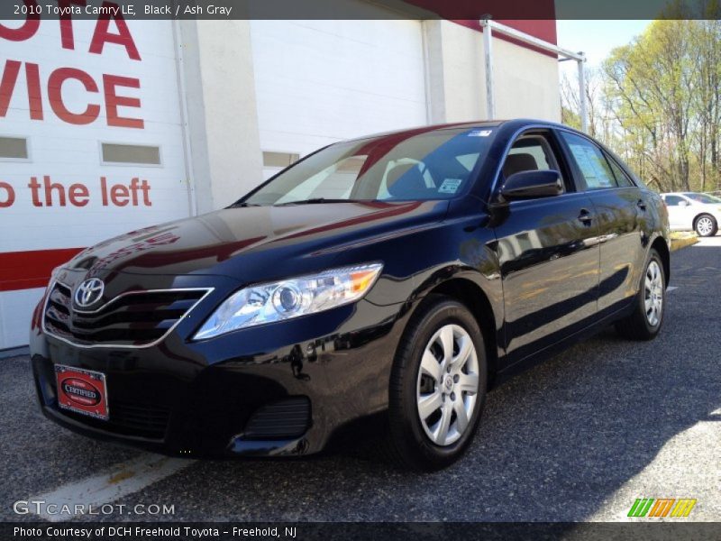 Black / Ash Gray 2010 Toyota Camry LE