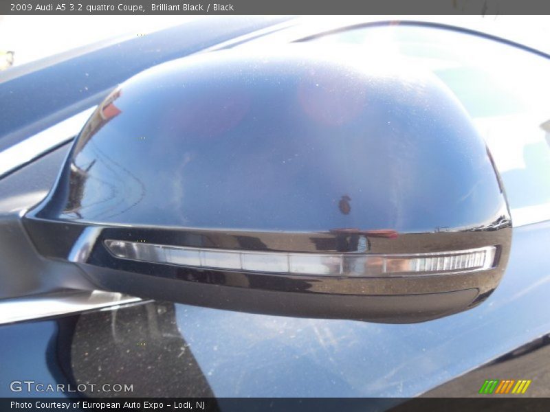Brilliant Black / Black 2009 Audi A5 3.2 quattro Coupe