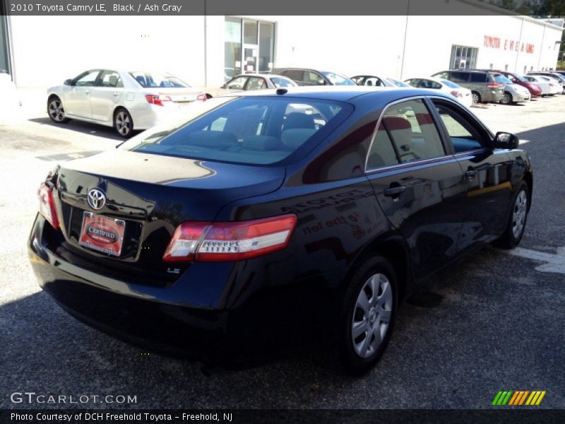 Black / Ash Gray 2010 Toyota Camry LE