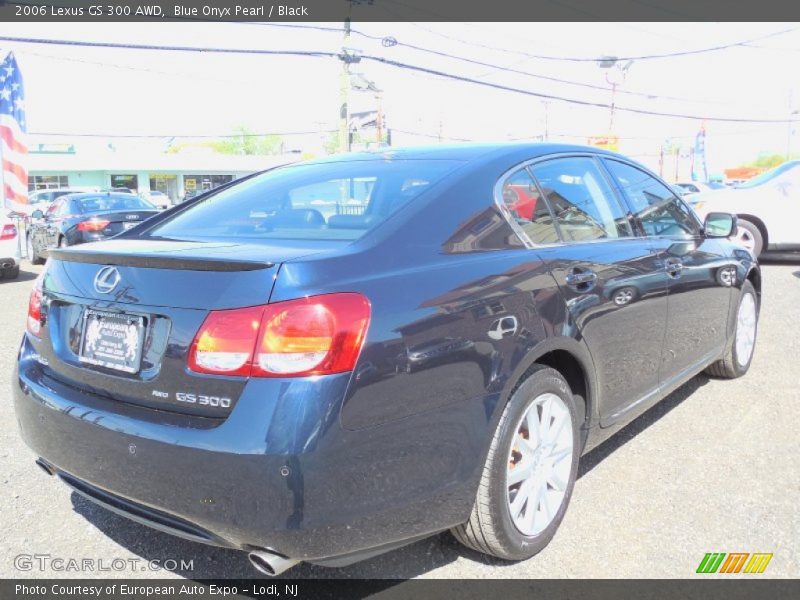 Blue Onyx Pearl / Black 2006 Lexus GS 300 AWD