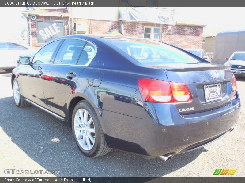 Blue Onyx Pearl / Black 2006 Lexus GS 300 AWD