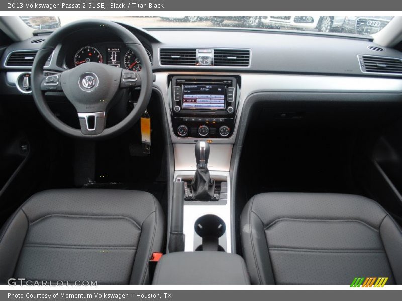 Black / Titan Black 2013 Volkswagen Passat 2.5L SE