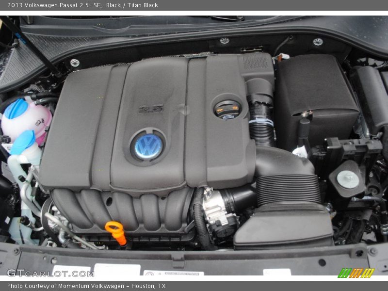 Black / Titan Black 2013 Volkswagen Passat 2.5L SE