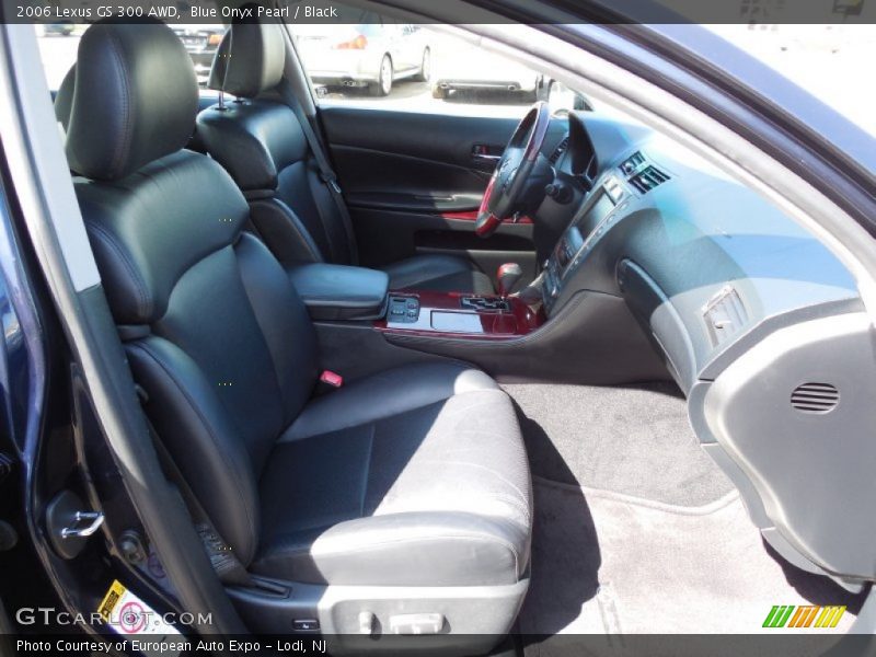 Blue Onyx Pearl / Black 2006 Lexus GS 300 AWD