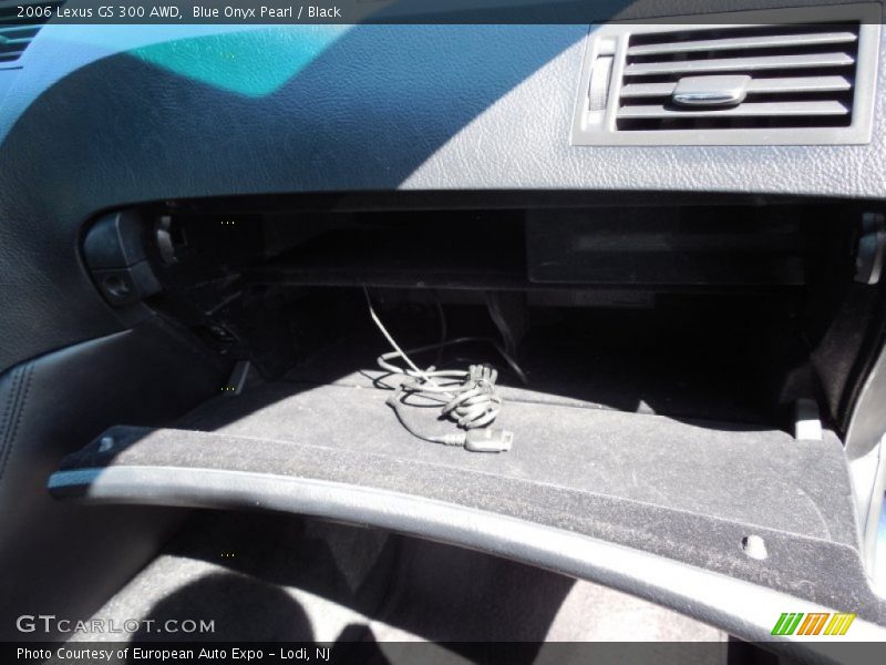 Blue Onyx Pearl / Black 2006 Lexus GS 300 AWD