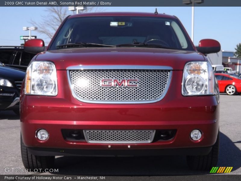 Sonoma Red Metallic / Ebony 2009 GMC Yukon Denali AWD