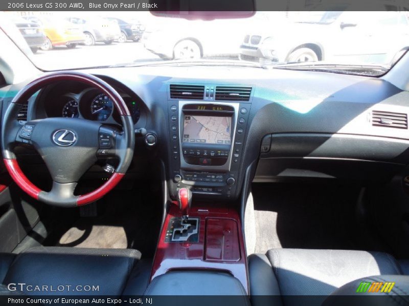 Blue Onyx Pearl / Black 2006 Lexus GS 300 AWD
