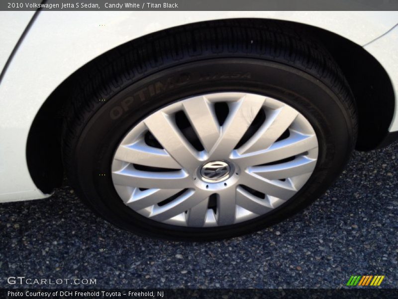Candy White / Titan Black 2010 Volkswagen Jetta S Sedan
