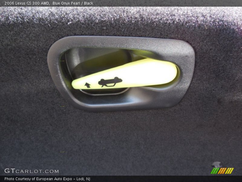 Blue Onyx Pearl / Black 2006 Lexus GS 300 AWD