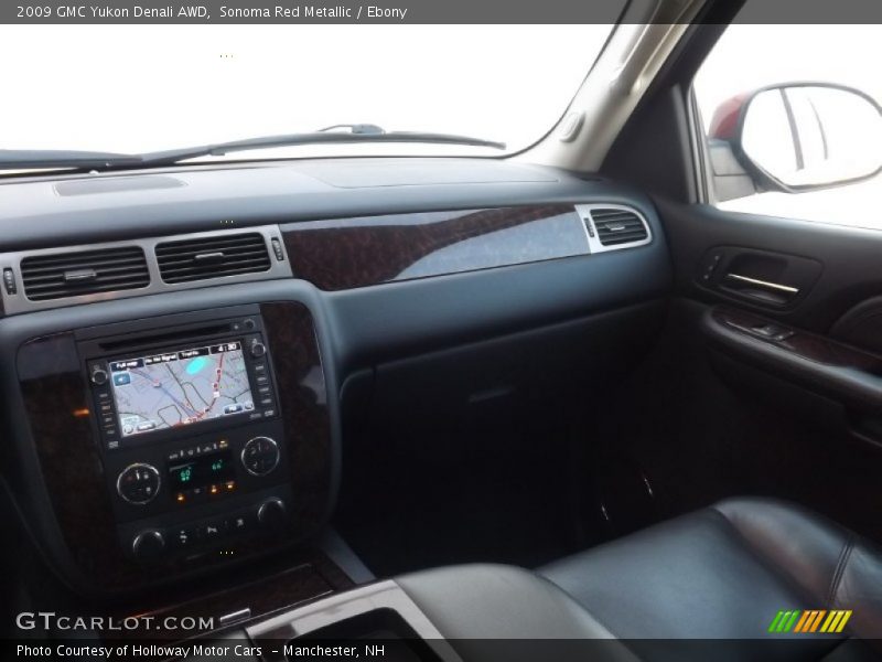 Sonoma Red Metallic / Ebony 2009 GMC Yukon Denali AWD