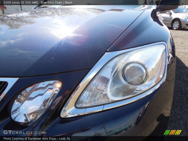 Blue Onyx Pearl / Black 2006 Lexus GS 300 AWD