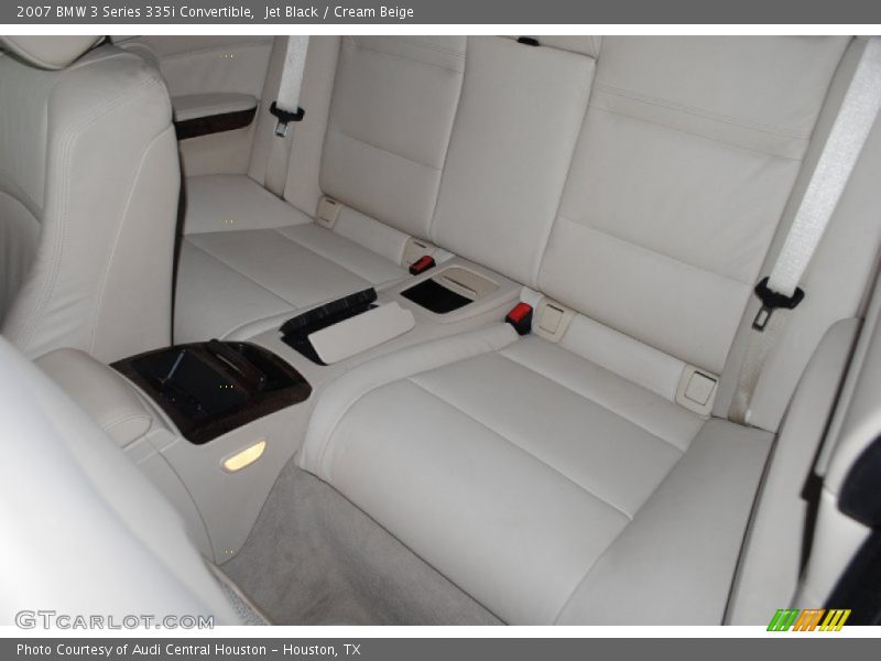 Jet Black / Cream Beige 2007 BMW 3 Series 335i Convertible