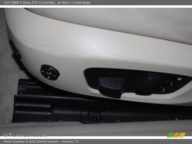 Jet Black / Cream Beige 2007 BMW 3 Series 335i Convertible