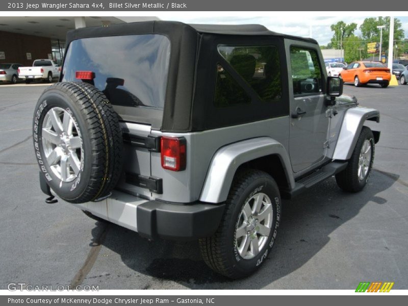 Billet Silver Metallic / Black 2013 Jeep Wrangler Sahara 4x4
