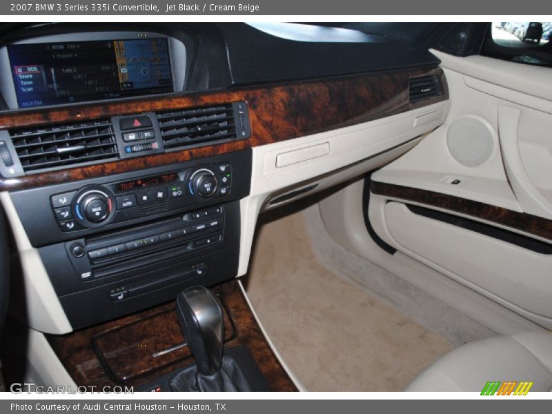 Jet Black / Cream Beige 2007 BMW 3 Series 335i Convertible