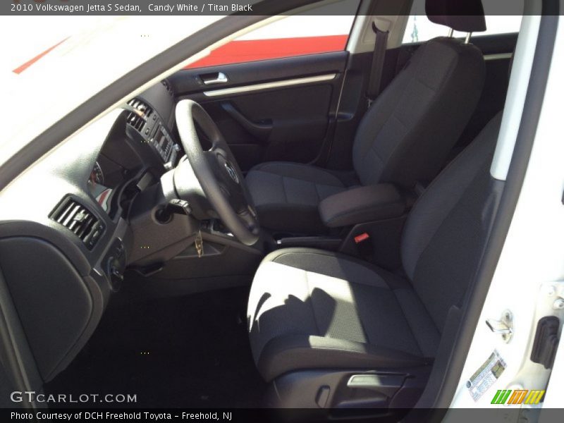 Candy White / Titan Black 2010 Volkswagen Jetta S Sedan