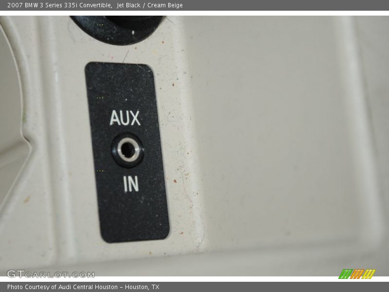 Jet Black / Cream Beige 2007 BMW 3 Series 335i Convertible