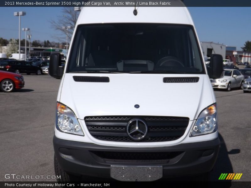 Arctic White / Lima Black Fabric 2013 Mercedes-Benz Sprinter 3500 High Roof Cargo Van