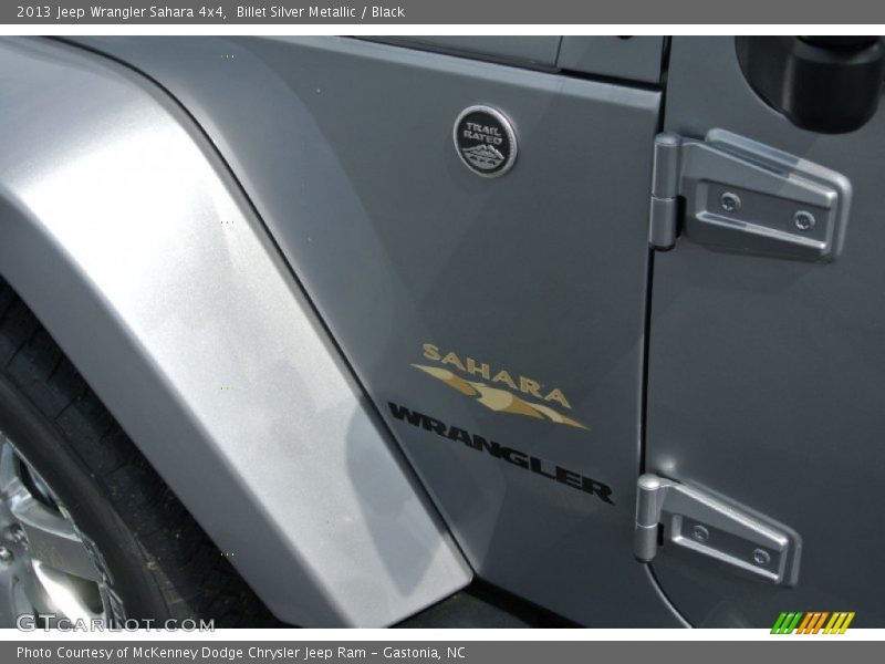 Billet Silver Metallic / Black 2013 Jeep Wrangler Sahara 4x4