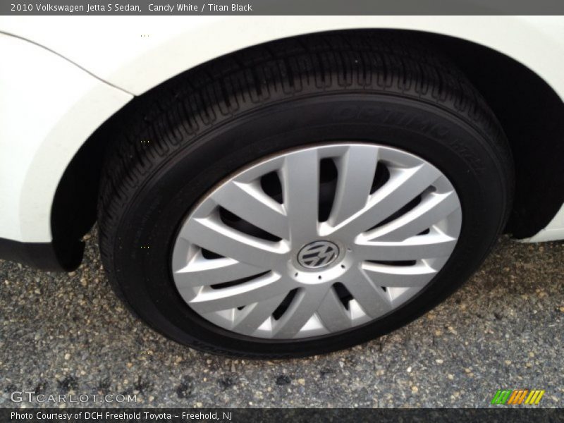 Candy White / Titan Black 2010 Volkswagen Jetta S Sedan