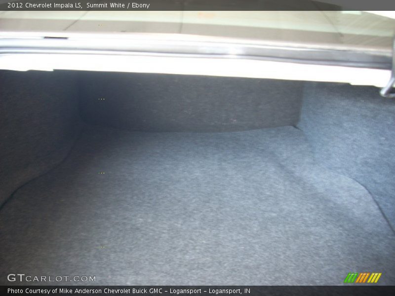 Summit White / Ebony 2012 Chevrolet Impala LS