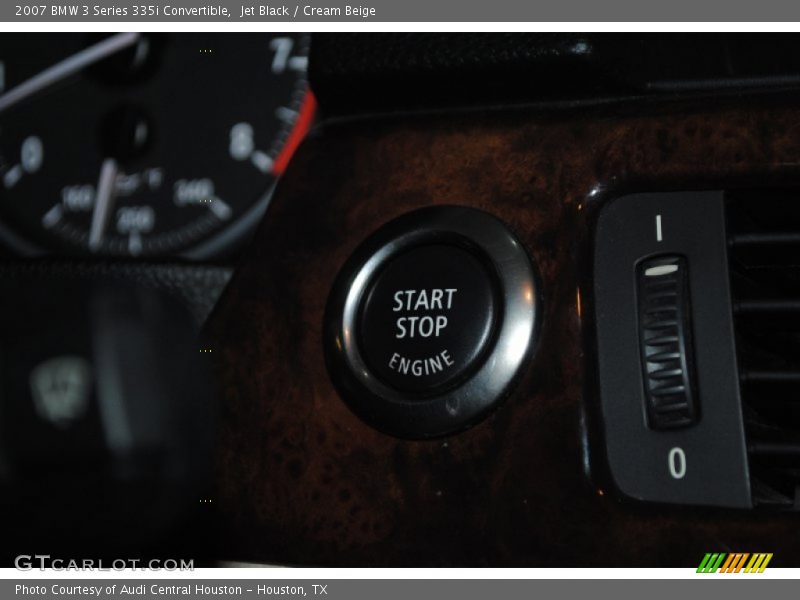 Jet Black / Cream Beige 2007 BMW 3 Series 335i Convertible
