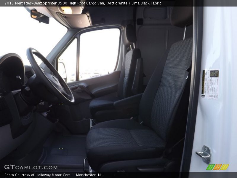 Arctic White / Lima Black Fabric 2013 Mercedes-Benz Sprinter 3500 High Roof Cargo Van