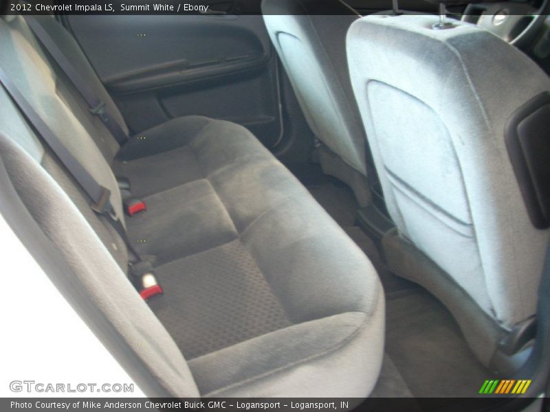 Summit White / Ebony 2012 Chevrolet Impala LS