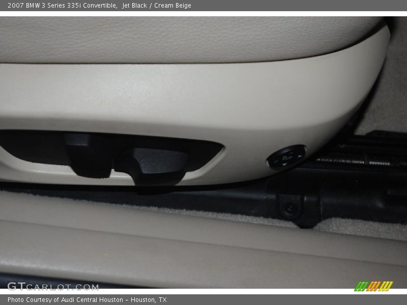 Jet Black / Cream Beige 2007 BMW 3 Series 335i Convertible
