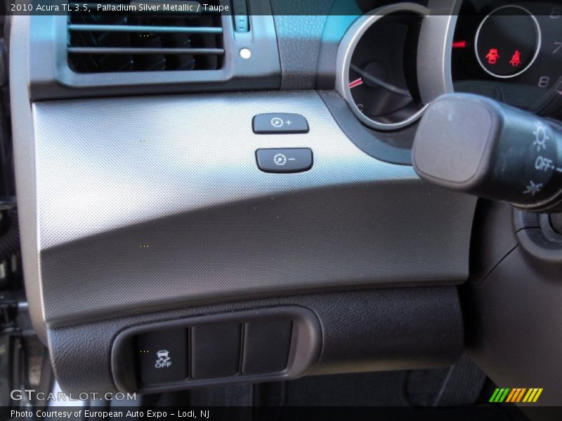 Palladium Silver Metallic / Taupe 2010 Acura TL 3.5