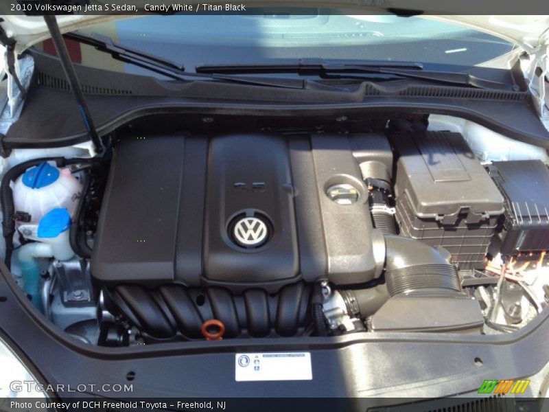 Candy White / Titan Black 2010 Volkswagen Jetta S Sedan