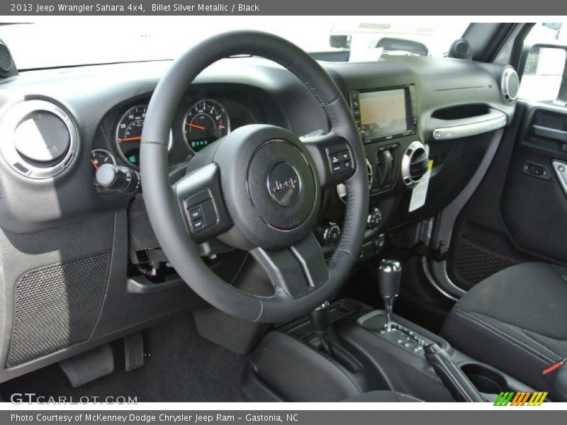 Billet Silver Metallic / Black 2013 Jeep Wrangler Sahara 4x4