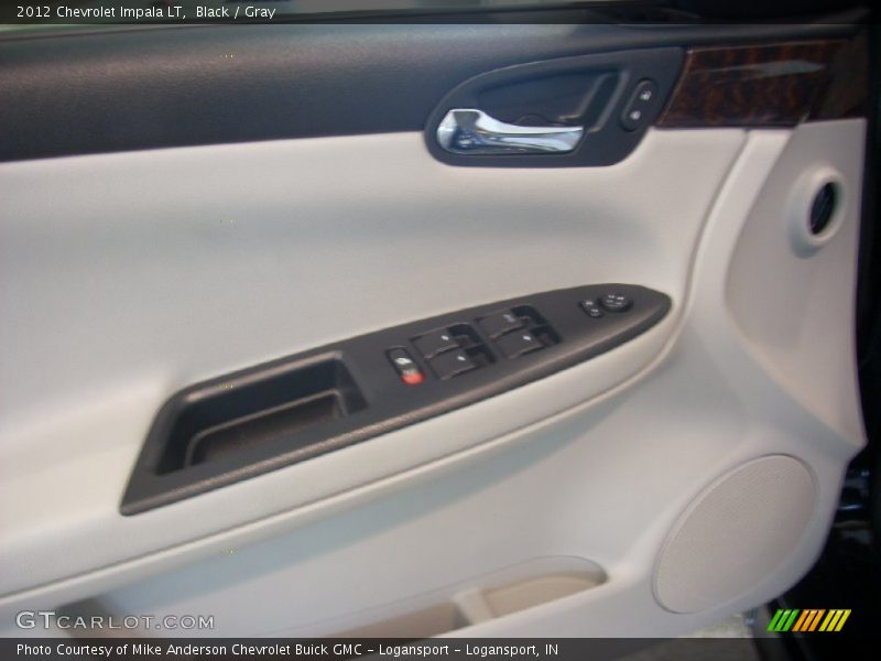Black / Gray 2012 Chevrolet Impala LT
