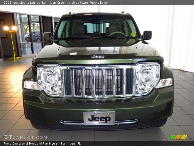 Jeep Green Metallic / Pastel Pebble Beige 2008 Jeep Liberty Limited 4x4