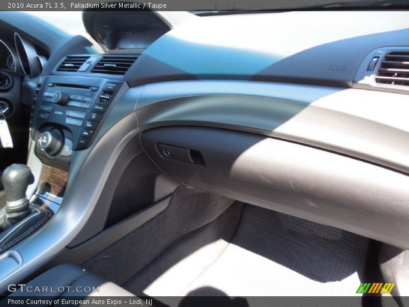 Palladium Silver Metallic / Taupe 2010 Acura TL 3.5