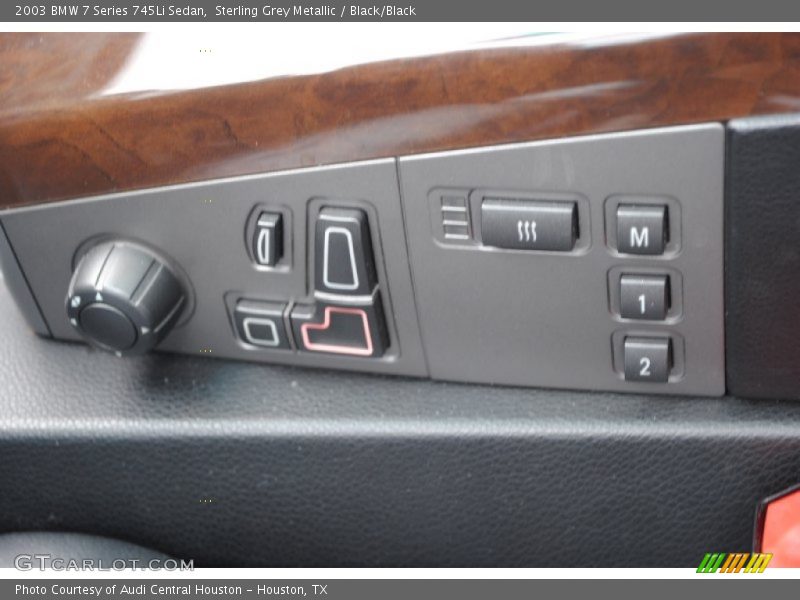 Sterling Grey Metallic / Black/Black 2003 BMW 7 Series 745Li Sedan