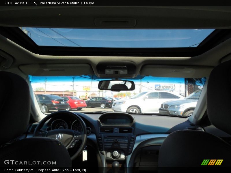 Palladium Silver Metallic / Taupe 2010 Acura TL 3.5