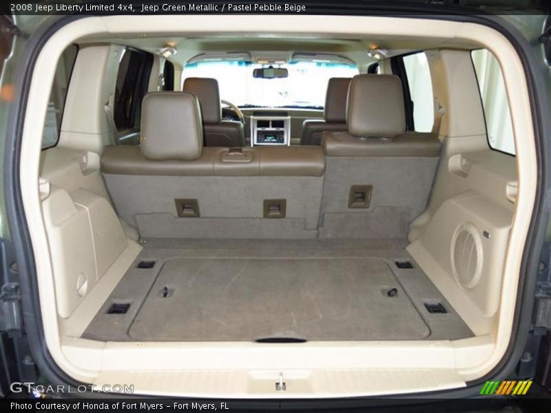 Jeep Green Metallic / Pastel Pebble Beige 2008 Jeep Liberty Limited 4x4