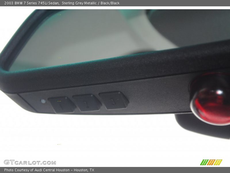 Sterling Grey Metallic / Black/Black 2003 BMW 7 Series 745Li Sedan